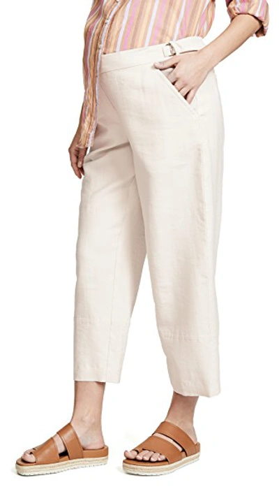 Shop Hatch The Rory Pants In Ivory