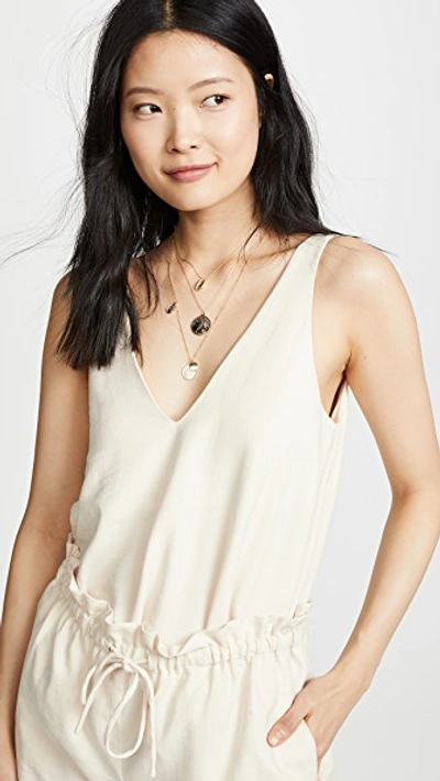 Shop Hatch Paige Top In Ivory