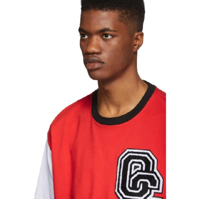 Shop Opening Ceremony Red Unisex Varsity T-shirt In Red6400