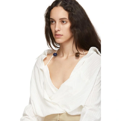 Shop Jacquemus Off-white La Chemise Siena Shirt In Off White