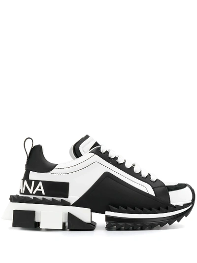 Shop Dolce & Gabbana Running Sneakers - Black
