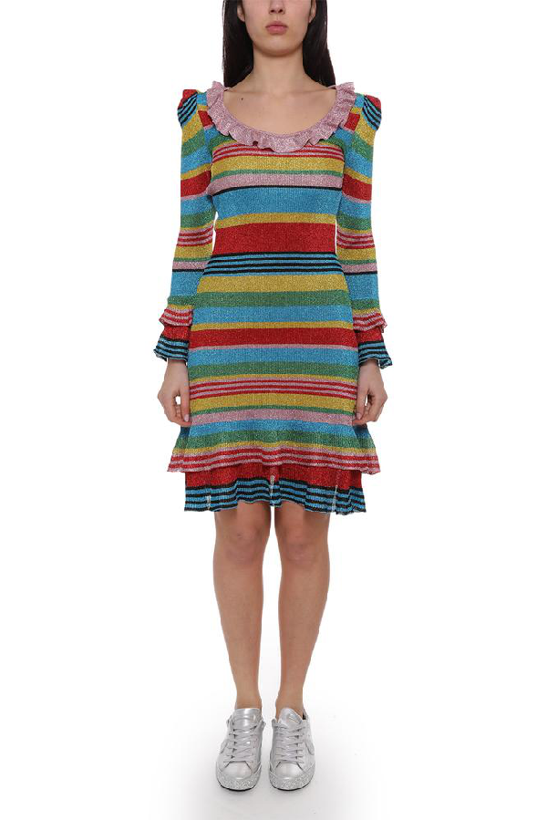 moschino striped dress