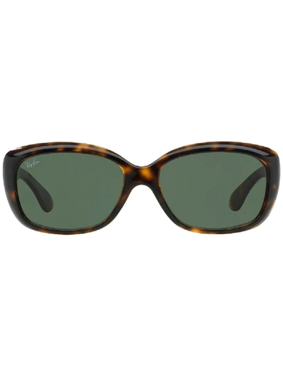 Shop Ray Ban Jackie Ohh Sunglasses In Black
