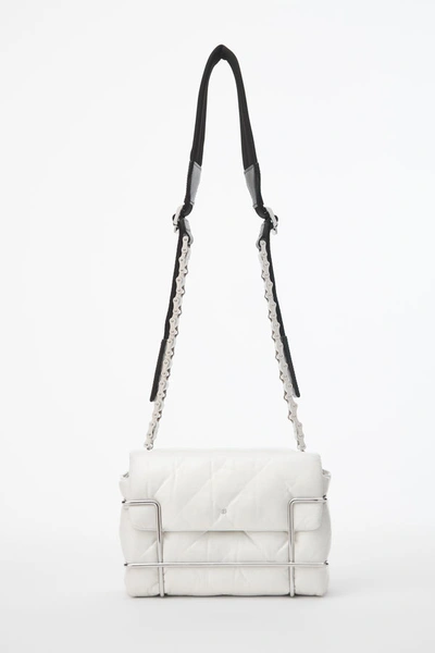 Shop Alexander Wang Halo Shoulder Bag In White