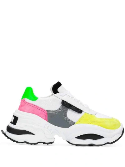 Shop Dsquared2 Chunky Sole Trainers In Multi