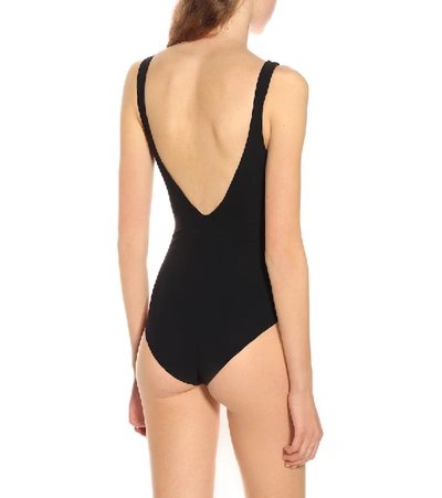Shop Acne Studios One-piece Swimsuit In Black