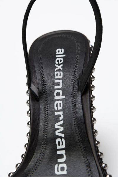 Shop Alexander Wang Nova Pvc Strap Sandal In Black