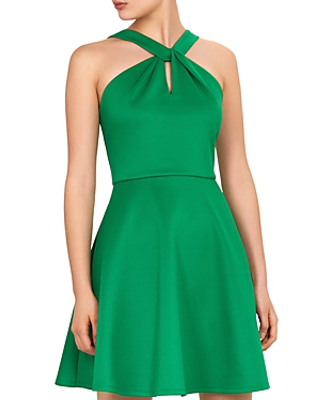 Freeda twist neck skater dress discount