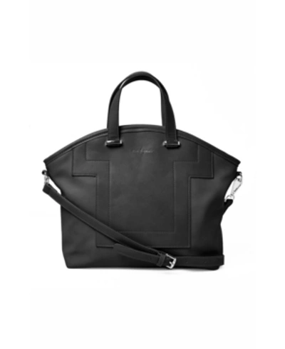 Shop Urban Originals ' Your Moment Vegan Leather Handbag In Black