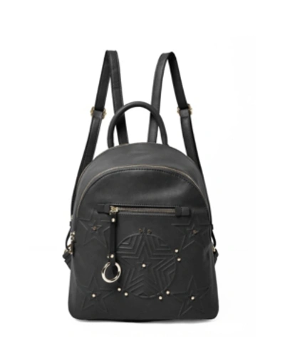 Shop Urban Originals ' Celestial Vegan Leather Backpack In Black