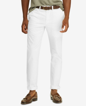 white polo chino pants