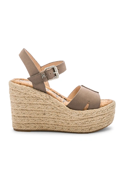 Shop Sam Edelman Maura Wedge In Flint Grey