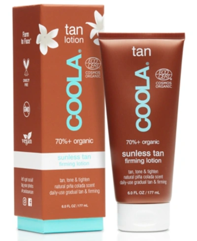 Shop Coola Sunless Tan Firming Lotion, 6 Oz.