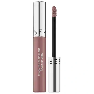 Shop Sephora Collection Cream Lip Shine Liquid Lipstick 04 Day Dreamer 0.169 Fl Oz/5ml