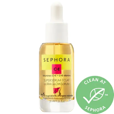 Shop Sephora Collection Ultra Glow Serum: Glow + Strengthen Vitamin C Serum 30 ml/ 1.01 Fl oz 30 ml/ 1.01 Fl oz