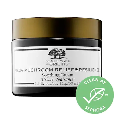 Shop Origins Dr. Andrew Weil For  Mega-mushroom Relief & Resilience Soothing Cream 1.7 oz/ 50 ml