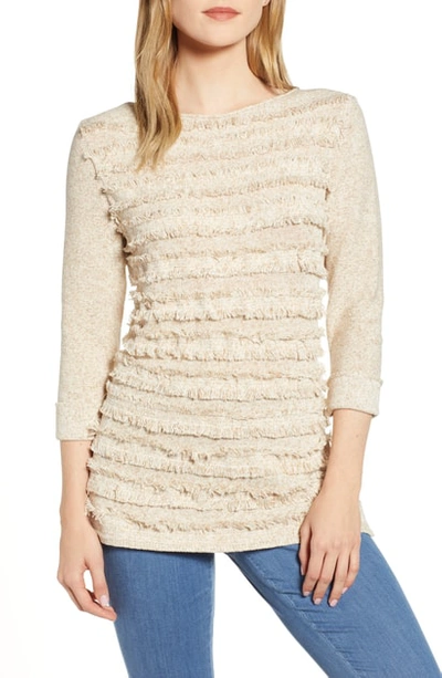 Shop Nic + Zoe Sea Level Sweater In Latte