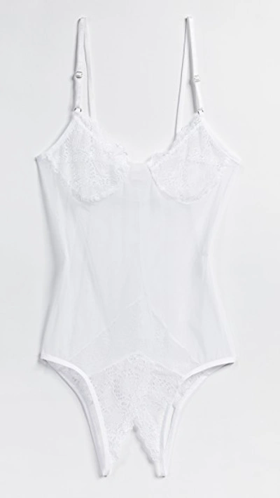 Shop Only Hearts Coucou Bodysuit In White Lily