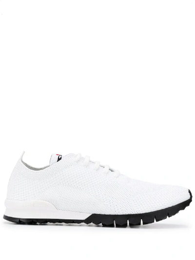 Shop Kiton Low-top Sneakers - White