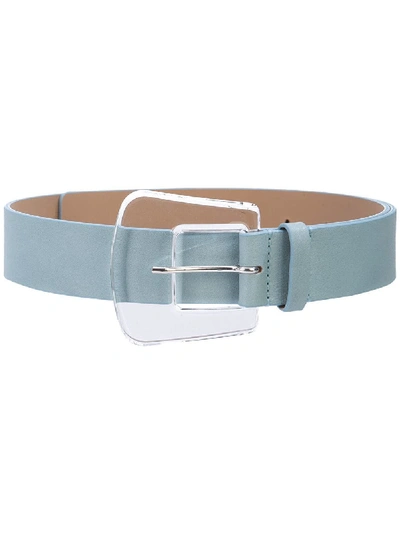 Shop B-low The Belt Rectangle Buckle Belt - Blue