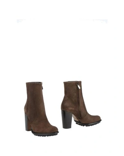 Rocco P Ankle Boot In Dark Brown