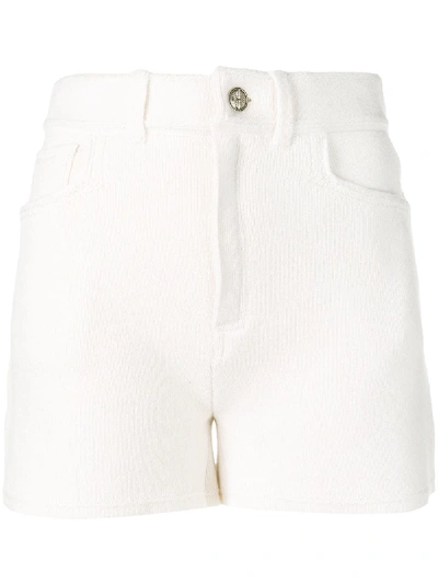 Shop Barrie Classic Slim-fit Shorts In Neutrals