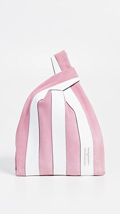 Shop Hayward Mini Shopper Bag In Pink/white