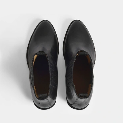 Shop Apc A.p.c. | Josette Boots In Black Smooth Leather