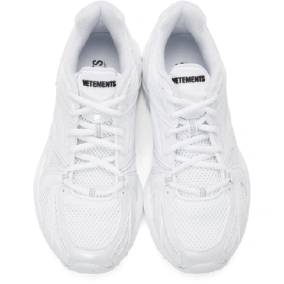 VETEMENTS 白色 REEBOK 版 SPIKE RUNNER 200 运动鞋