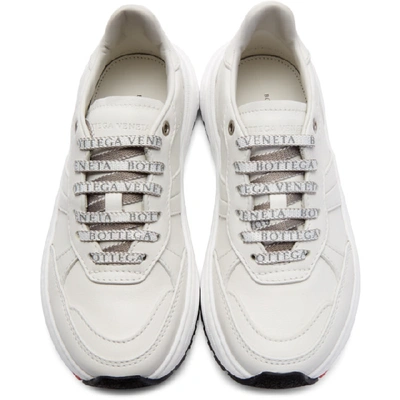 Shop Bottega Veneta White Speedster Sneakers In 9000 White