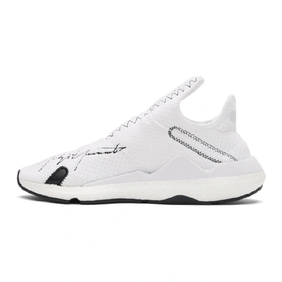 Shop Y-3 White Reberu Sneakers