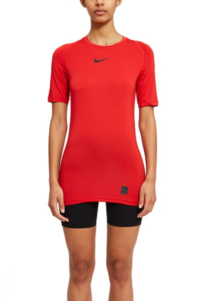 Shop Alyx Opening Ceremony  X Nike Sponge Laser Logo Tee In 033-red