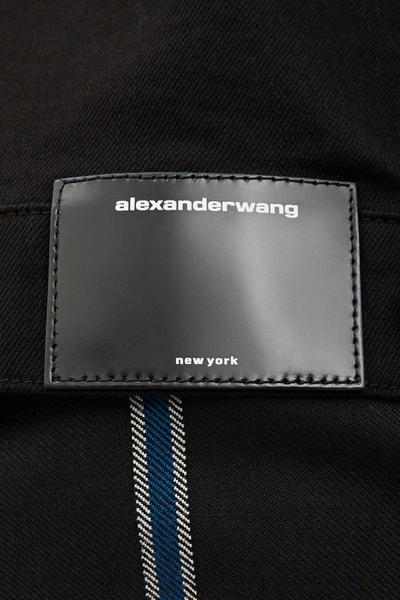 Shop Alexander Wang Black Denim Jean Jacket