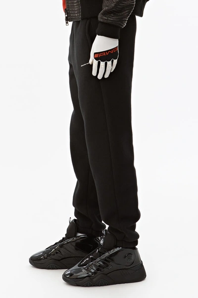 Shop Alexander Wang Dense Fleece Sweatpant In Black