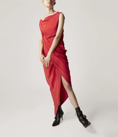 Shop Vivienne Westwood Vian Dress Red