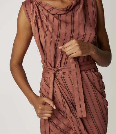 Shop Vivienne Westwood Vian Dress Terracotta