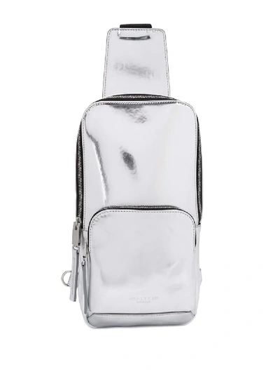 1017 ALYX 9SM RECTANGLE BACKPACK - 银色