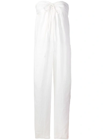 Shop Isabel Marant Convertible Jumpsuit Trousers - White