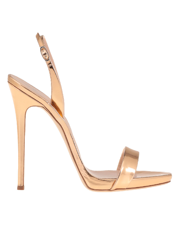 Giuseppe Zanotti Strappy Sandals In Gold | ModeSens
