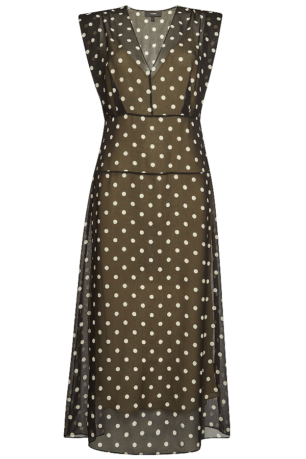 theory polka dot dress