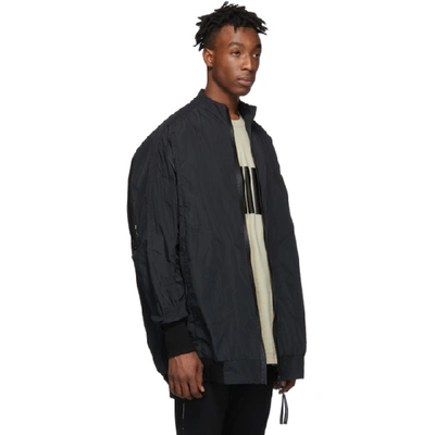 Shop Julius Black Nilos Edition Taffeta Jacket