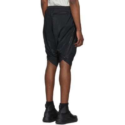 Shop Julius Black Nilos Edition Taffeta Shorts