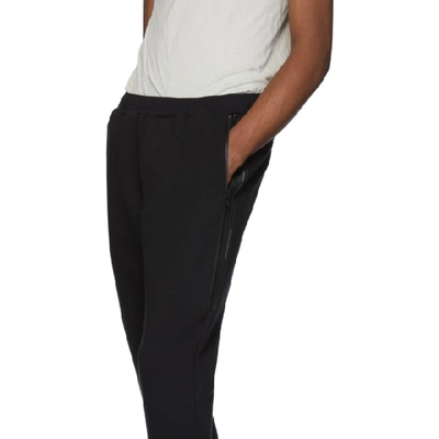 Shop Julius Black Nilos Edition Double-faced Lounge Pants