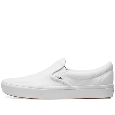 Shop Vans Ua Comfycush Slip On In White