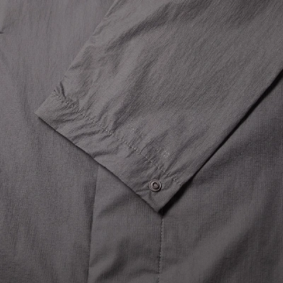 Shop Norse Projects Elias Light Rain Jacket In Grey