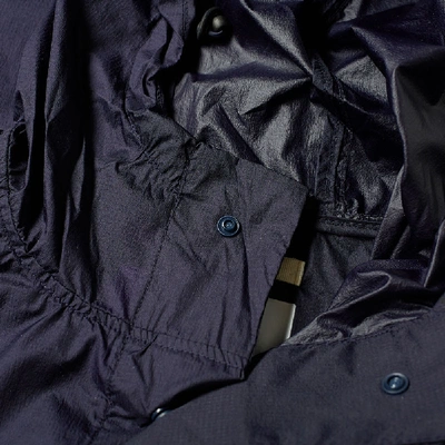 Shop Norse Projects Elias Light Rain Jacket In Blue