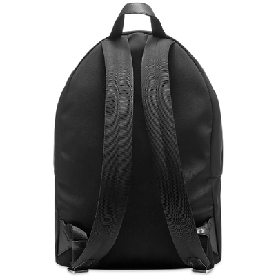 Shop Moncler Canvas Backpack In Black