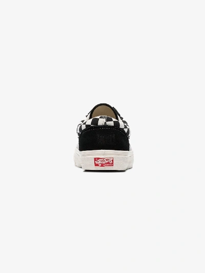 Shop Vans Black And White  Vault X Modernica Style 36 Lx Low Top Sneakers In Black Checker