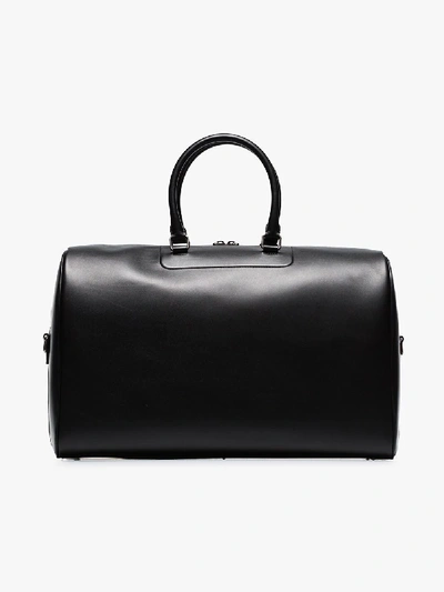 Shop Saint Laurent Reisetasche Mit Schulterriemen In Black