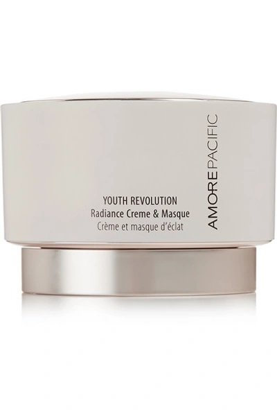 Shop Amorepacific Youth Revolution Radiance Creme & Masque, 50ml In Colorless
